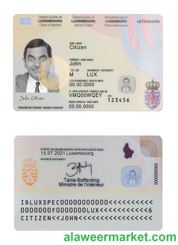 Luxembourg ID card